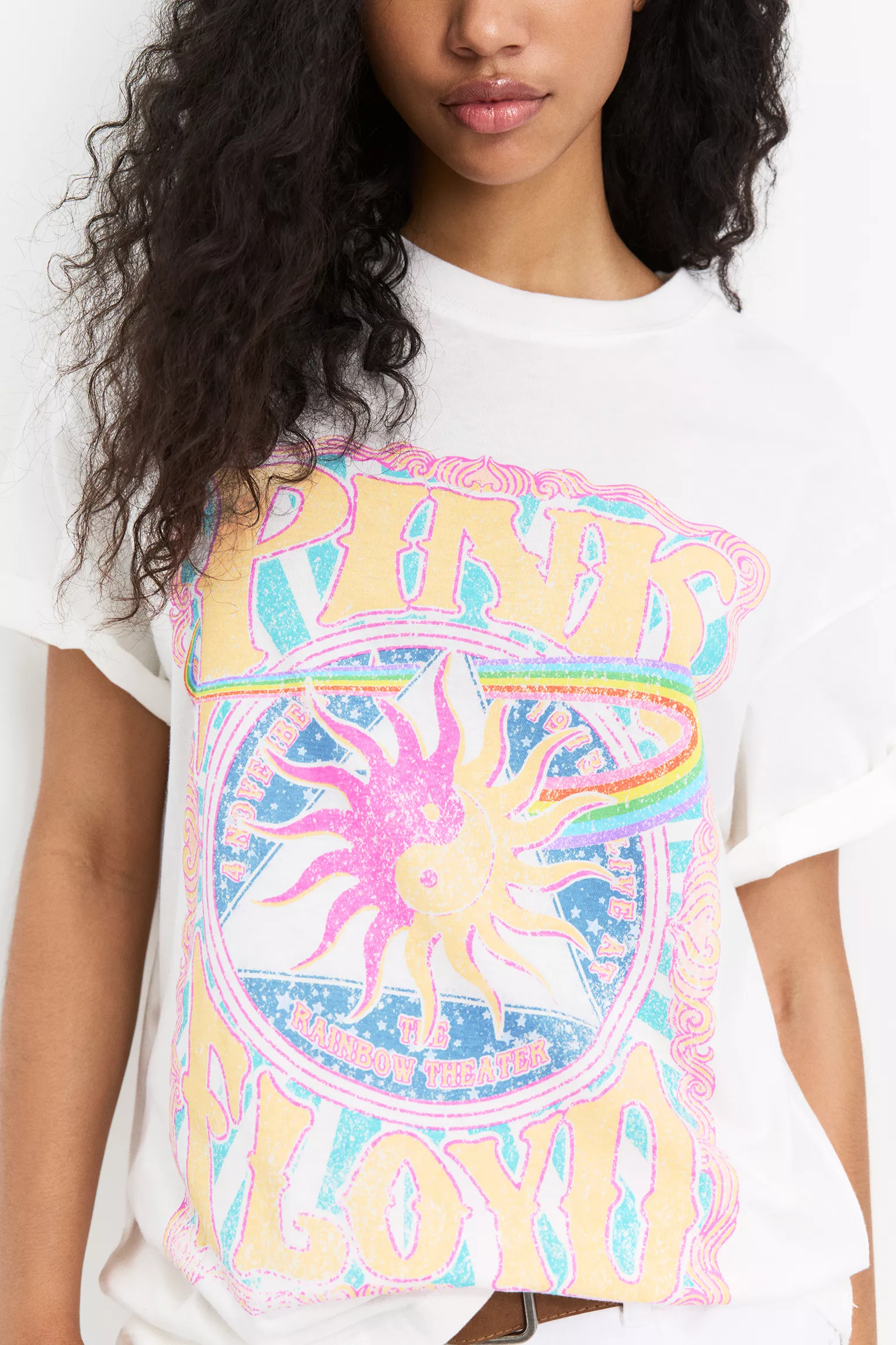 Pink Floyd graphic T-shirt — another view