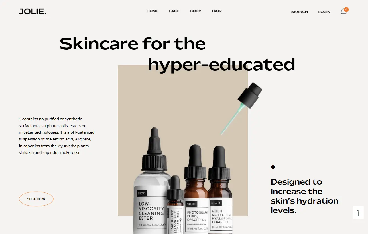 jolie - web agency coding pie design 2
