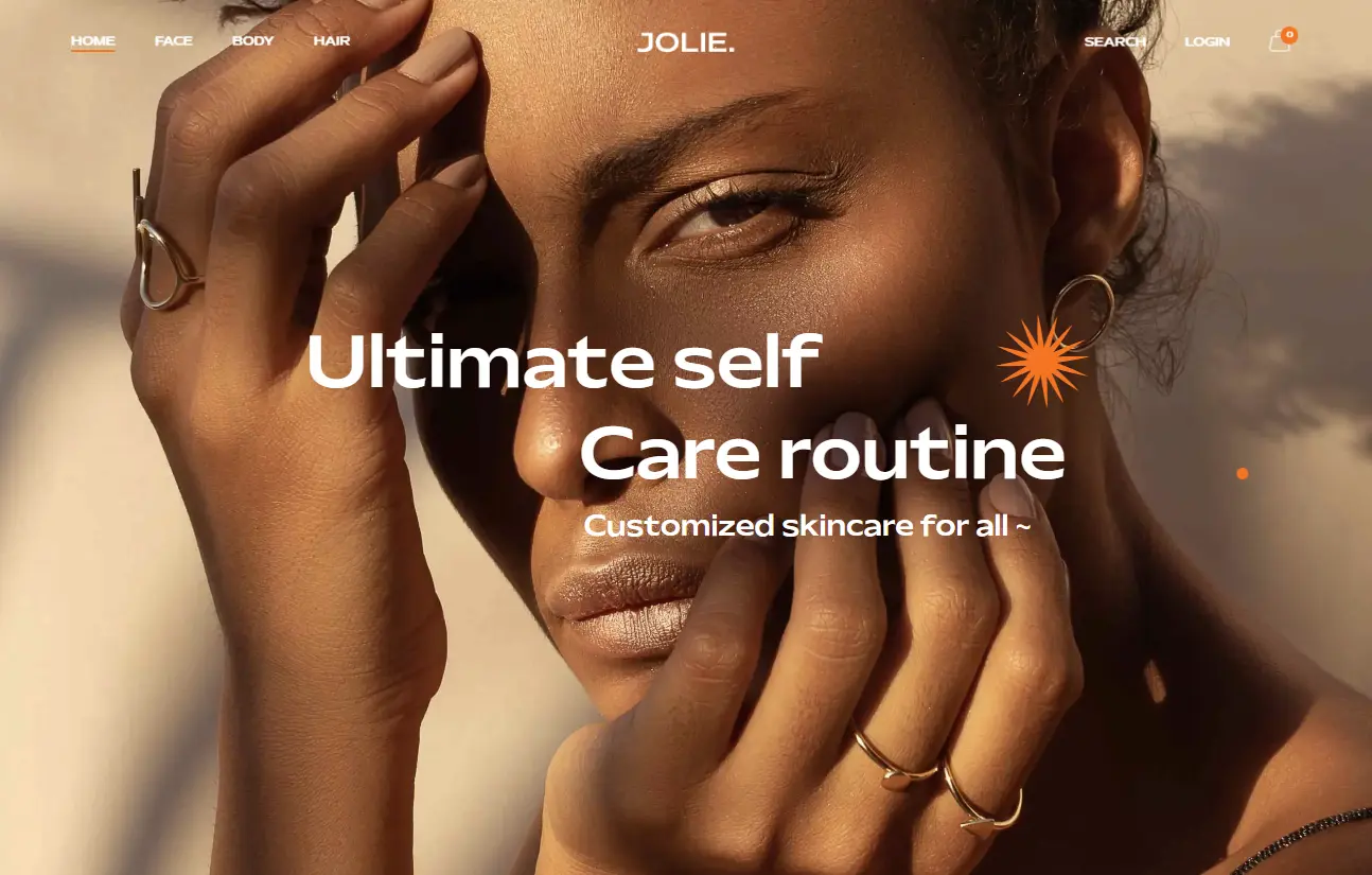 jolie - web agency coding pie design